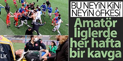 Zonguldak'ta Amatör Futbol Lig Maçında Kavga Çıktı