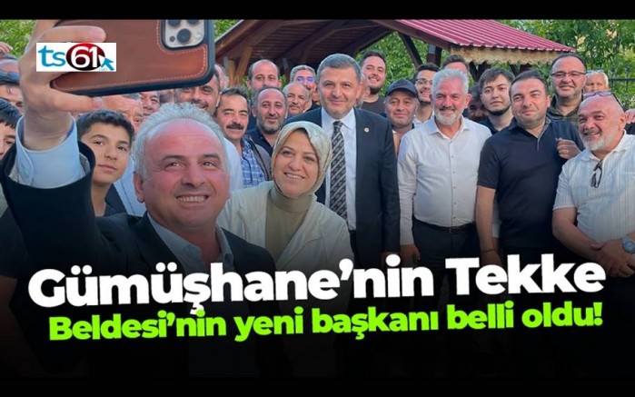 Tekke Belediye Başkanlığına Kemalettin Demirkıran seçildi