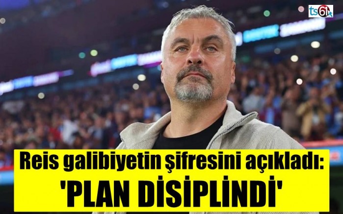 Thomas Reis galibiyetin şifresini açıkladı: 'Plan disiplindi'