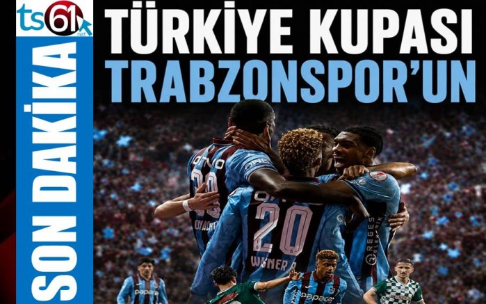 Trabzonspor, 10. kez kupa şampiyonu oldu