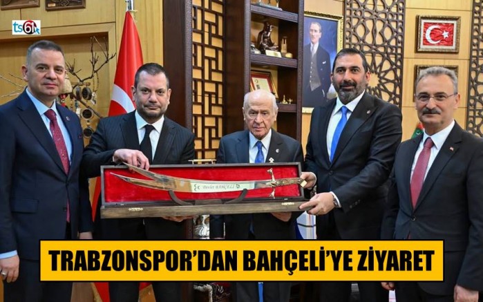 Trabzonspor’dan Bahçeli’ye ziyaret 